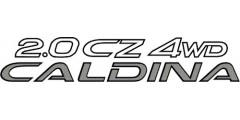 2.0 CZ 4WD Caldina Decal